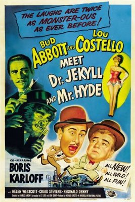 Abbott and Costello Meet Dr. Jekyll and Mr. Hyde movie poster (1953) Sweatshirt