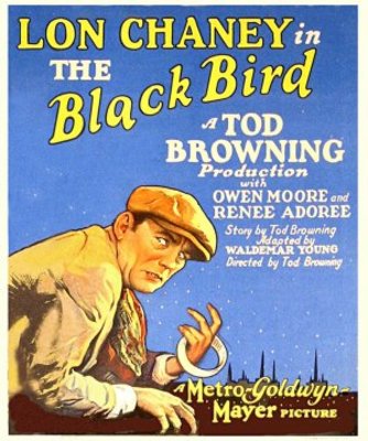 The Blackbird movie poster (1926) mouse pad
