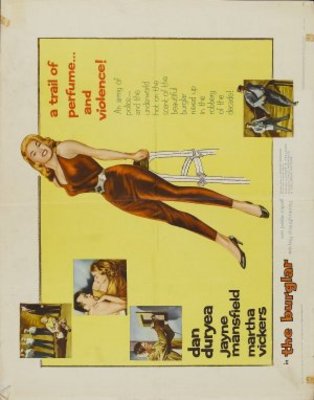 The Burglar movie poster (1957) mouse pad
