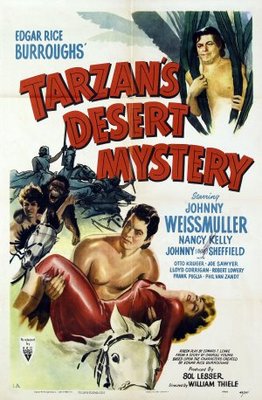 Tarzan's Desert Mystery movie poster (1943) hoodie