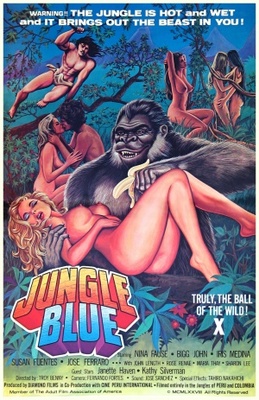 Jungle Blue movie poster (1978) Mouse Pad MOV_a35cd190