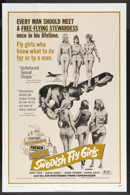 Christa: Swedish Fly Girls movie poster (1971) calendar