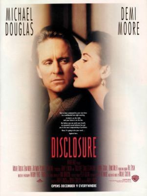 Disclosure movie poster (1994) tote bag