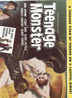 Teenage Monster movie poster (1958) tote bag