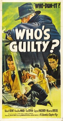 Who's Guilty? movie poster (1945) poster