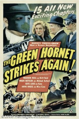 The Green Hornet Strikes Again! movie poster (1941) mouse pad