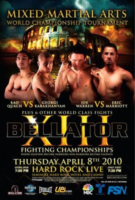 Bellator Fighting Championships movie poster (2009) Tank Top