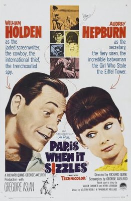 Paris - When It Sizzles movie poster (1964) mouse pad