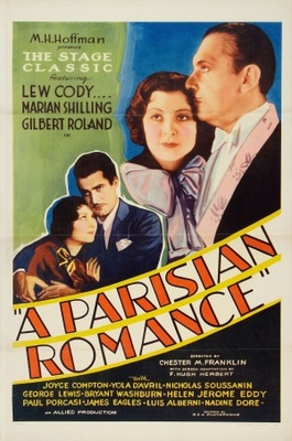 A Parisian Romance movie poster (1932) Poster MOV_a3eff956