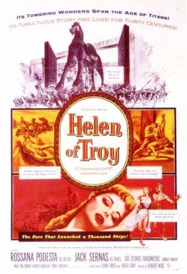 Helen of Troy movie poster (1956) mouse pad