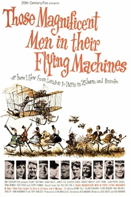 Those Magnificent Men In Their Flying Machines movie poster (1965) calendar