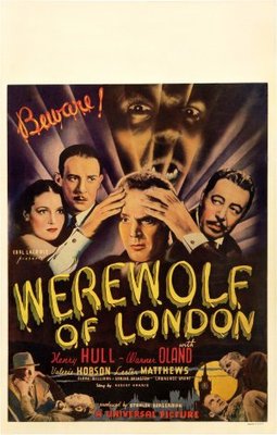 Werewolf of London movie poster (1935) hoodie