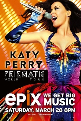 Katy Perry: The Prismatic World Tour movie poster (2015) tote bag