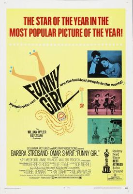 Funny Girl movie poster (1968) Poster MOV_a45ec9d1