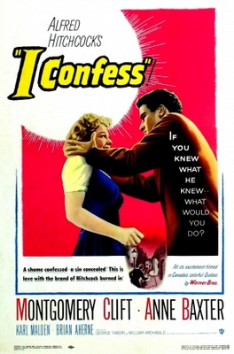 I Confess movie poster (1953) Mouse Pad MOV_a4a2ab20