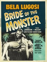 Bride of the Monster movie poster (1955) hoodie #653383