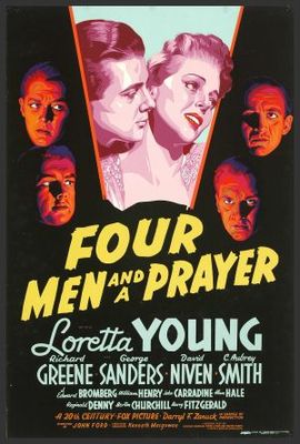 Four Men and a Prayer movie poster (1938) poster