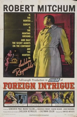 Foreign Intrigue movie poster (1956) calendar