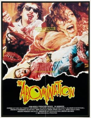 The Abomination movie poster (1986) poster