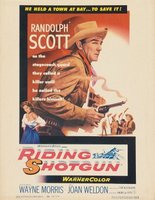 Riding Shotgun movie poster (1954) Sweatshirt #693290