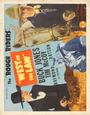 West of the Law movie poster (1942) calendar