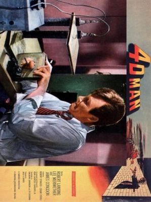 4D Man movie poster (1959) Longsleeve T-shirt