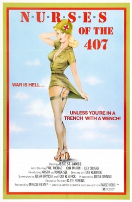 N*u*r*s*e*s of the 407th movie poster (1983) Mouse Pad MOV_a554a176