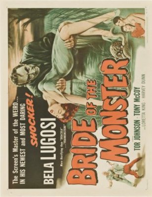Bride of the Monster movie poster (1955) mouse pad