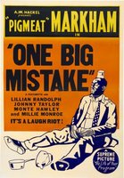 One Big Mistake movie poster (1940) Poster MOV_a5a132ba