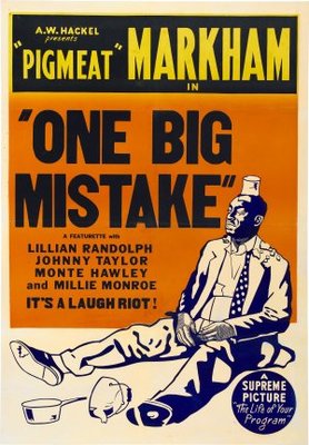 One Big Mistake movie poster (1940) Poster MOV_a5a132ba