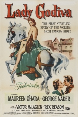 Lady Godiva of Coventry movie poster (1955) calendar
