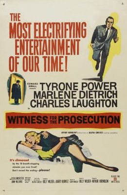 Witness for the Prosecution movie poster (1957) poster