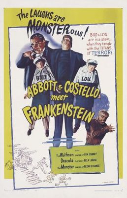 Bud Abbott Lou Costello Meet Frankenstein movie poster (1948) calendar