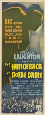 The Hunchback of Notre Dame movie poster (1939) mug