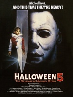 Halloween 5 movie poster (1989) hoodie #937060