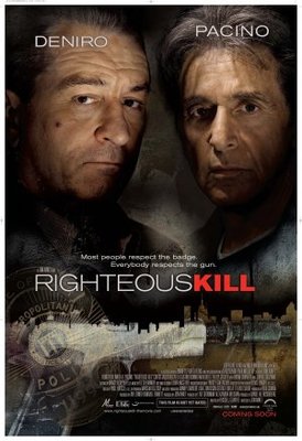 Righteous Kill movie poster (2008) hoodie