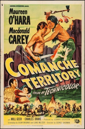 Comanche Territory movie poster (1950) Longsleeve T-shirt