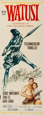 Watusi movie poster (1959) Poster MOV_a6f49cd2