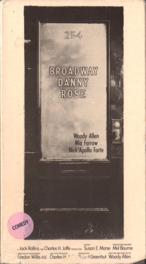 Broadway Danny Rose movie poster (1984) tote bag