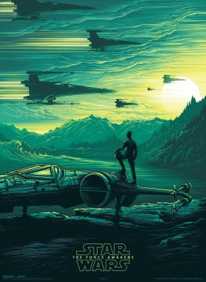 Star Wars: The Force Awakens movie poster (2015) mug
