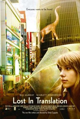 Lost in Translation movie poster (2003) calendar