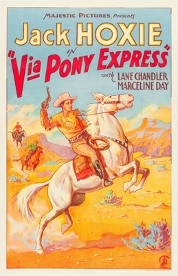 Via Pony Express movie poster (1933) hoodie