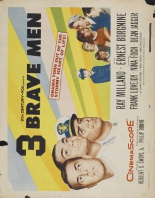 Three Brave Men movie poster (1956) Sweatshirt
