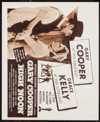 High Noon movie poster (1952) mouse pad
