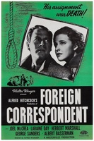 Foreign Correspondent movie poster (1940) t-shirt #MOV_a75cf32c