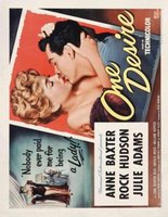 One Desire movie poster (1955) hoodie #637141