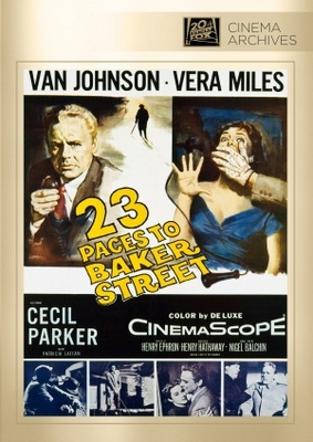 23 Paces to Baker Street movie poster (1956) Sweatshirt