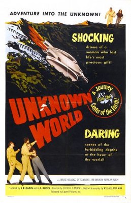 Unknown World movie poster (1951) poster