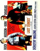 The Last Sunset movie poster (1961) Sweatshirt #639266