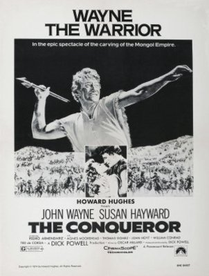 The Conqueror movie poster (1956) Longsleeve T-shirt